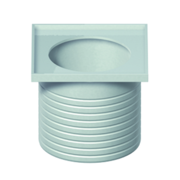 Upphækkun f svalanf plast H.127mm