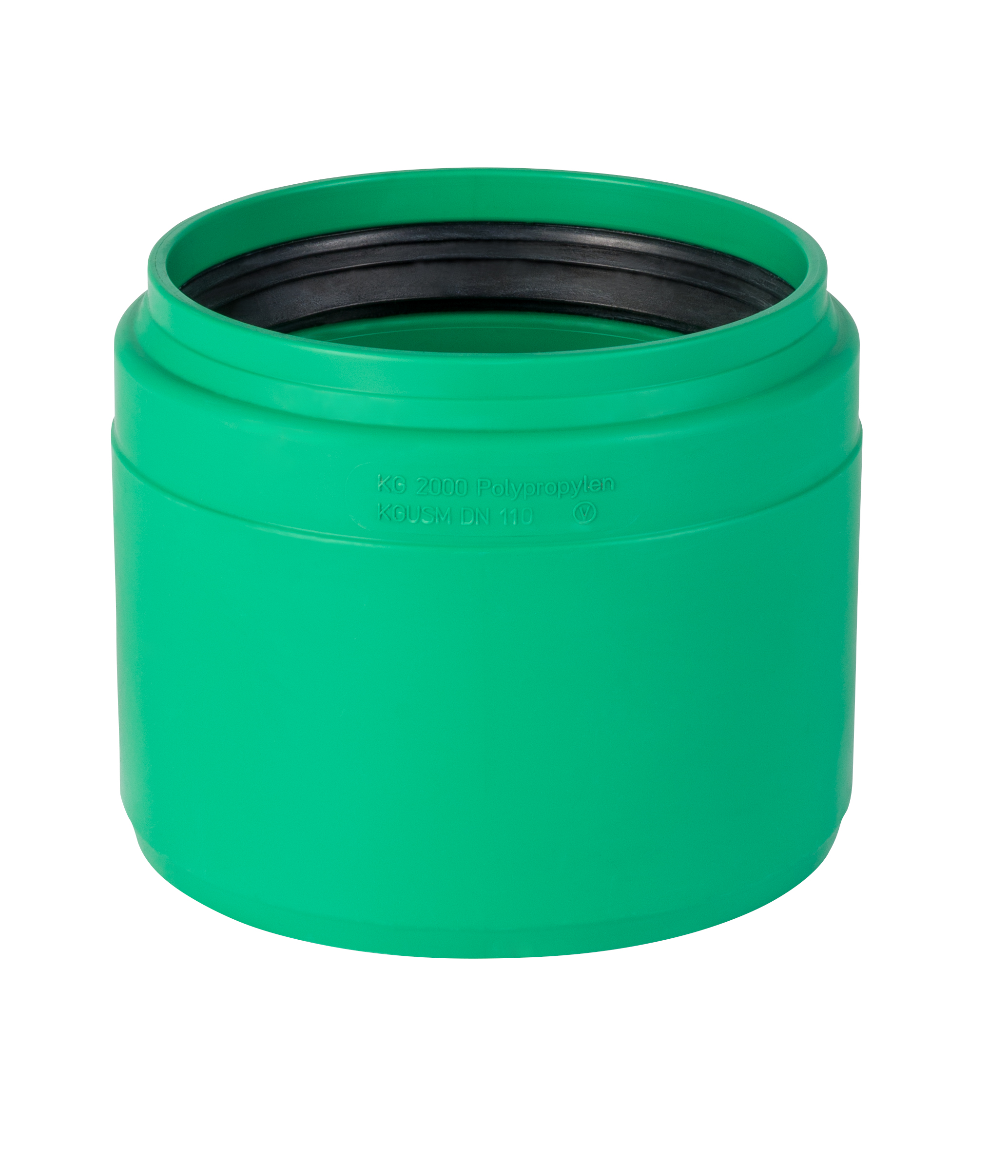 Plast í stein Rör 110mm KG2000 Græn