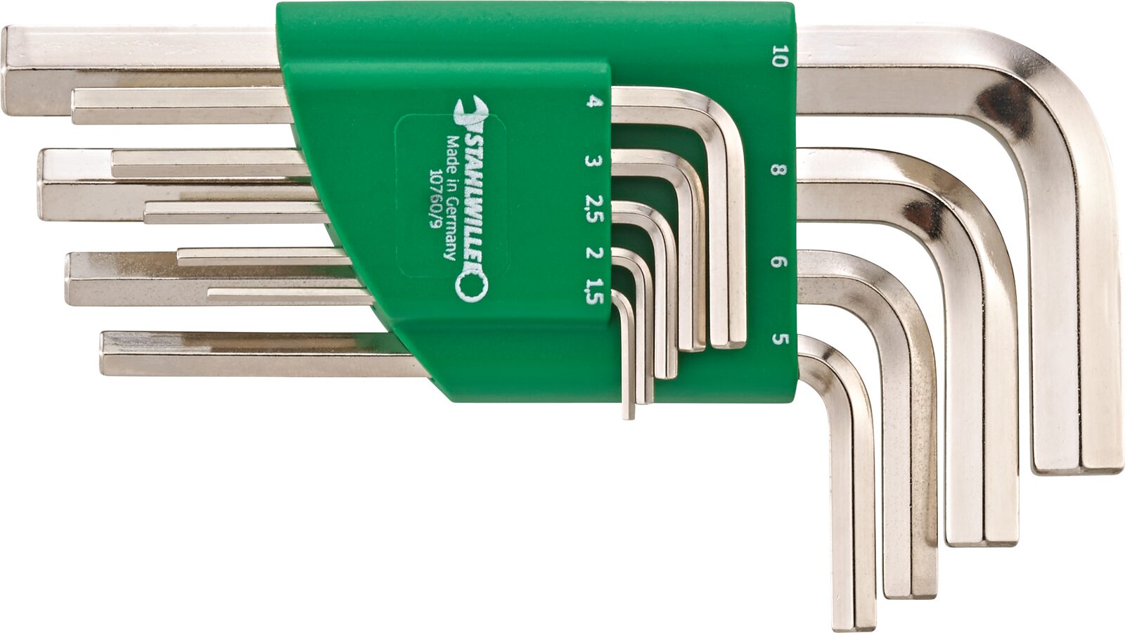 Sexkantasett 1,5-10mm stuttir