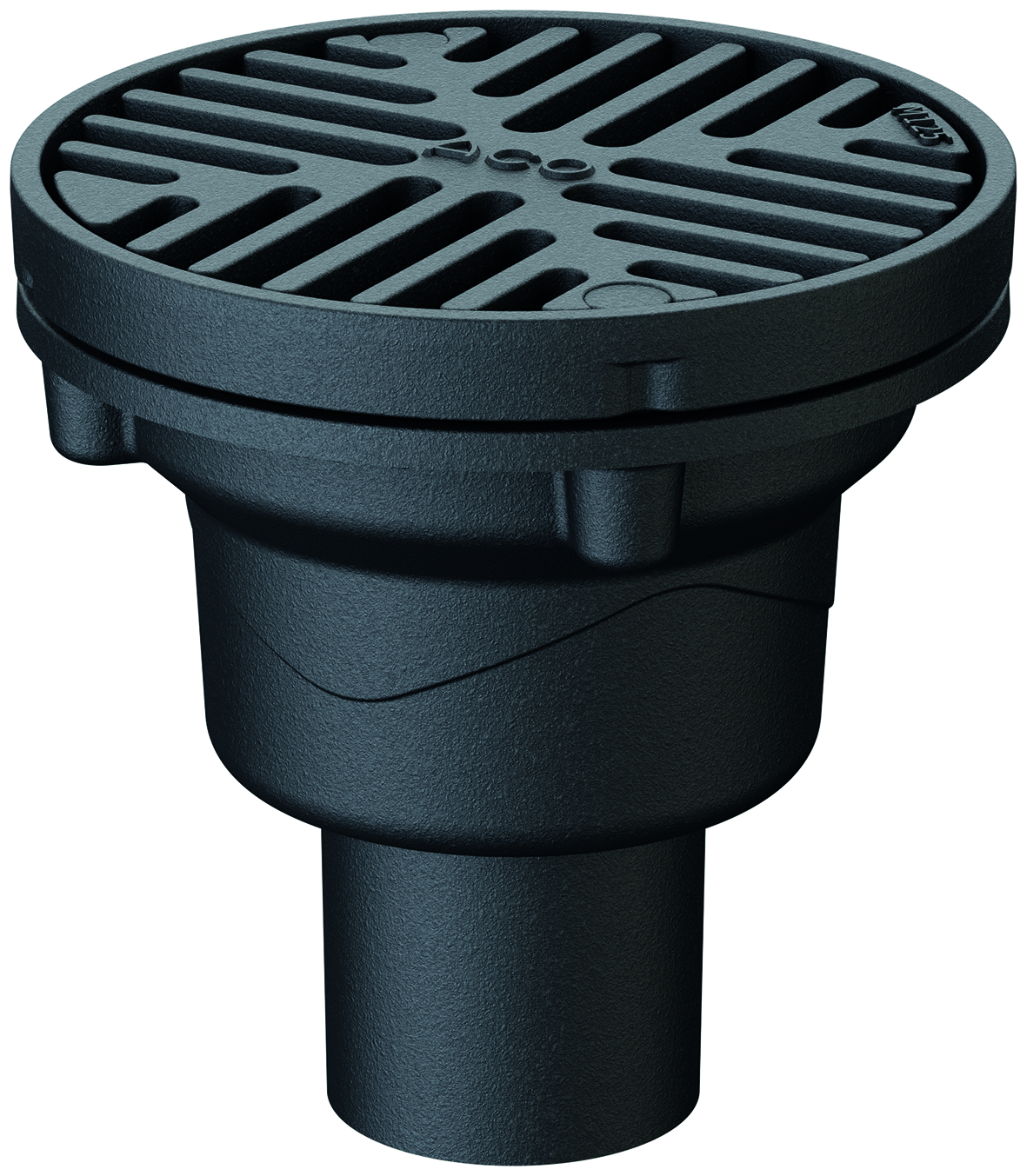 ACO niðurf DN70 Ø200 M125 Steypuj.