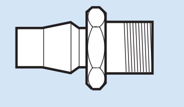 Nip ErgoNIP 10 UG 1/4" M08 BSP