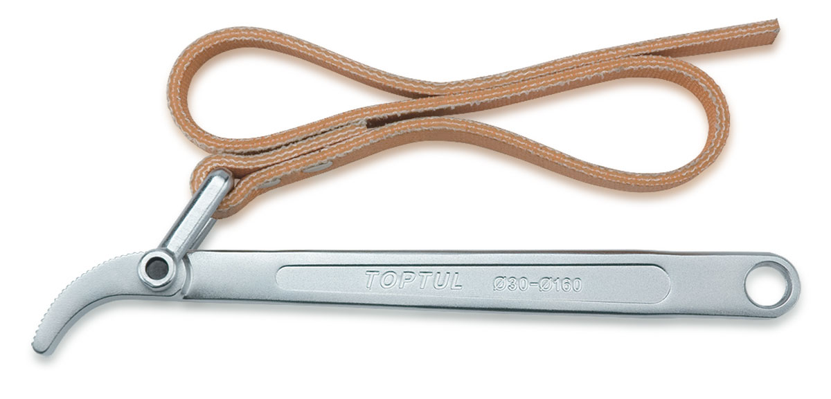 Síutöng leðurreim 30-160mm