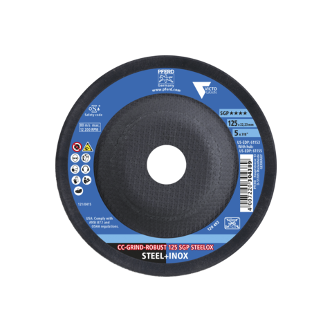 Slípiskífa CC- Grind Robust SGP Steelox Victograin