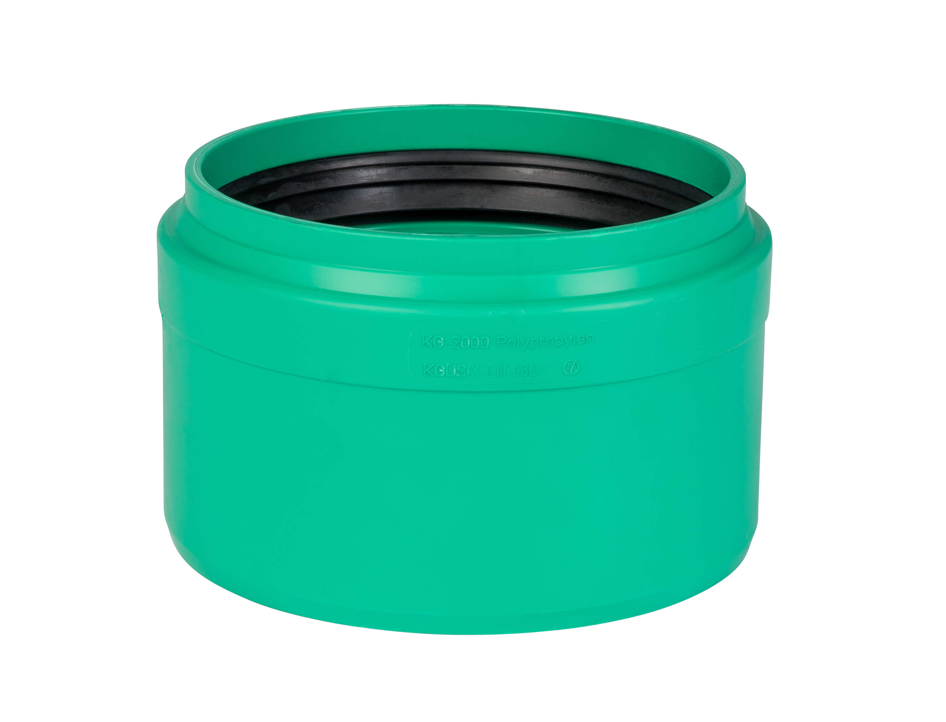 Plast í stein Rör 160mm KG2000 Græn