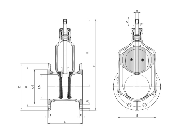 HAWLE-E1+ LOKI DN200 PN10