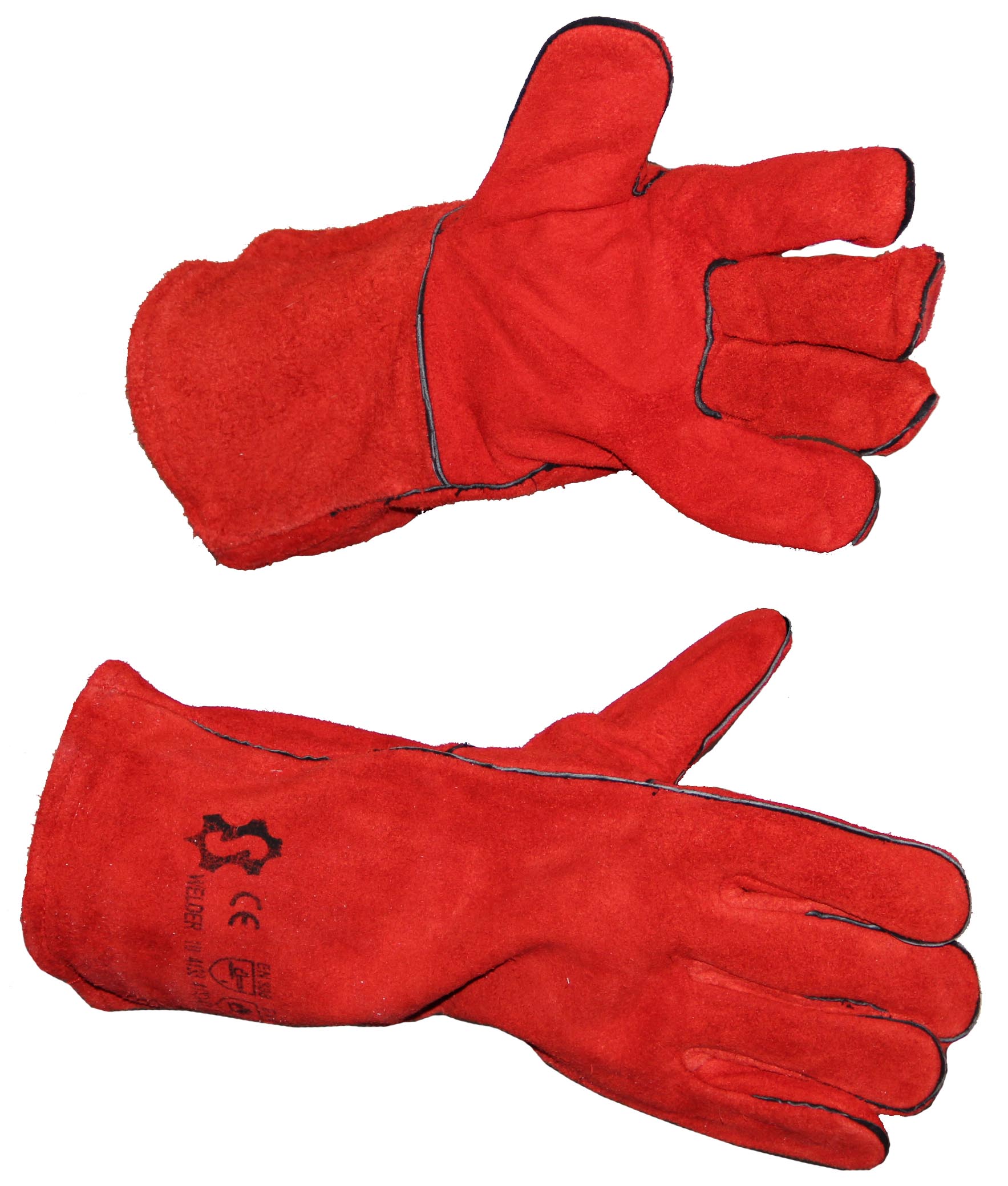 RAFSUÐUHANSKAR FÓÐRAÐIR 35CM.