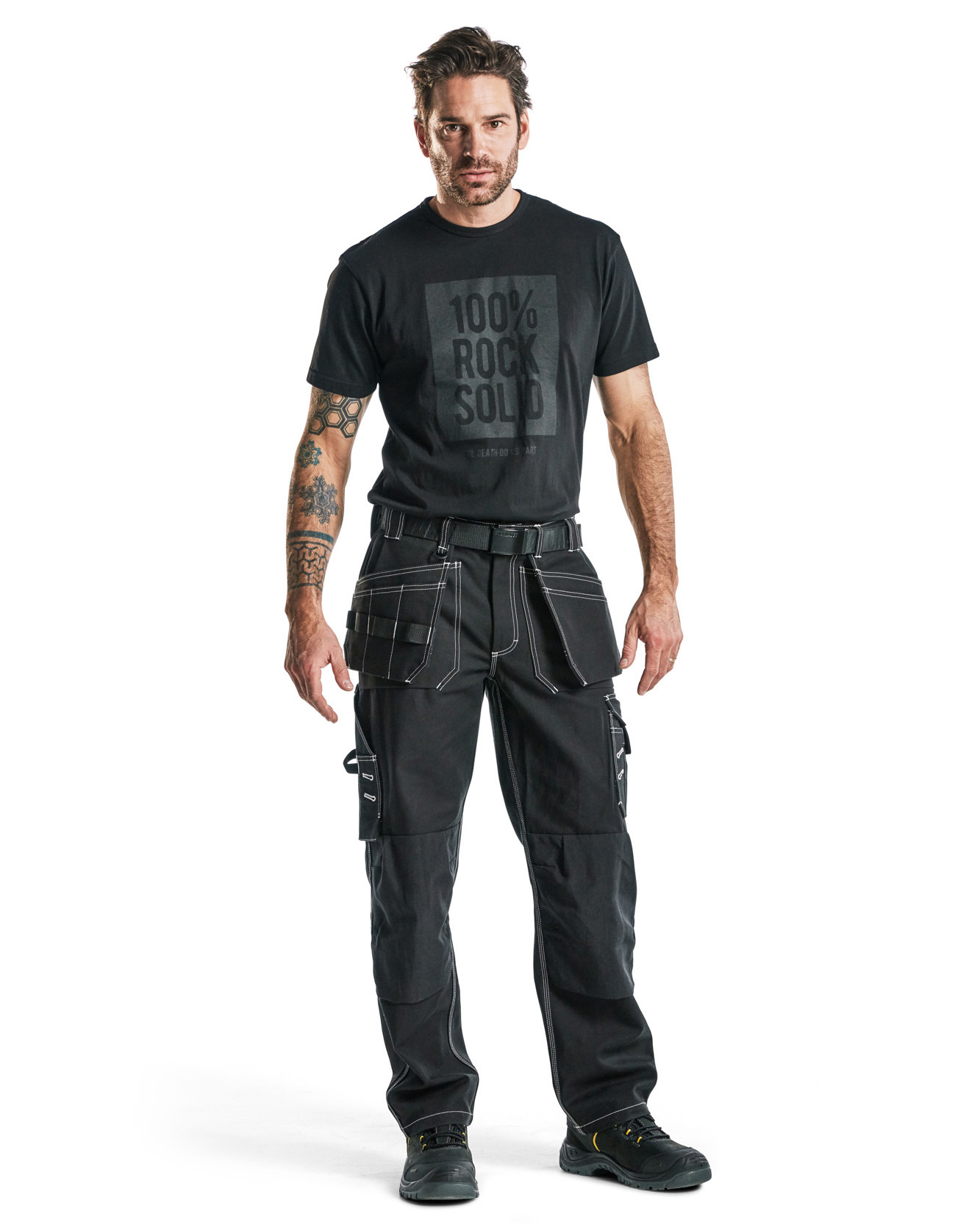 VINNUBUXUR SVARTAR C54