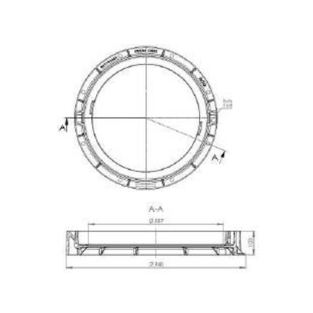Karmur ø600 H100 D400