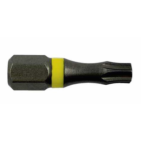 Skrúfbiti 1/4'' Torx höggbiti T40  3stk