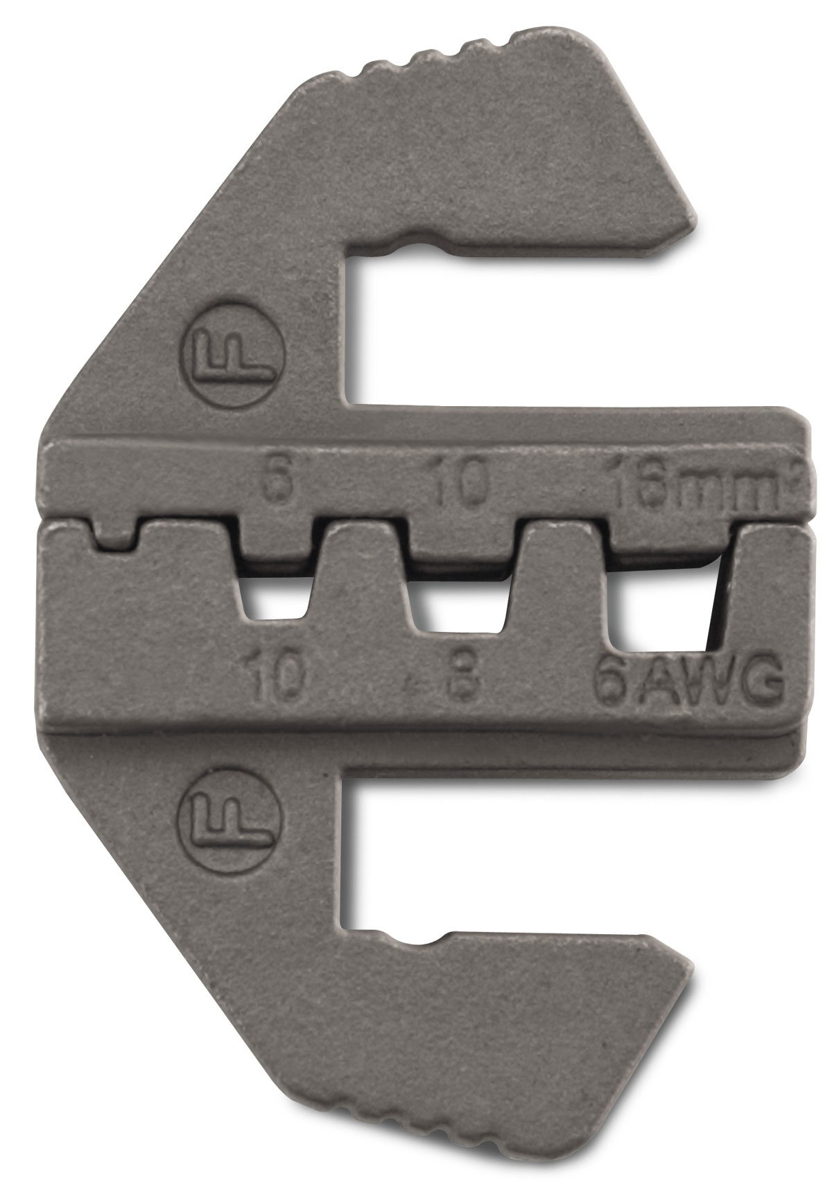 F. kjaftur f/ endahulsur 6-16