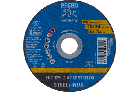 Skurðarskífa 125x2,4mm Pferd P