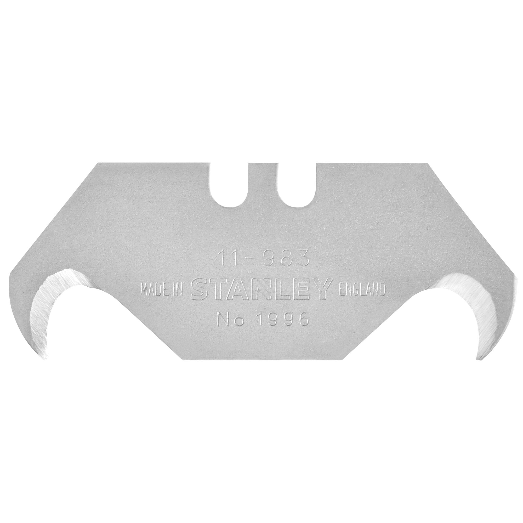 Blöð í dúkahníf trapizu með krækju, 10 stk í pakka