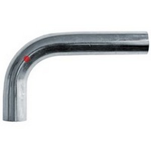 90°Bogarör 70x120x15mm galv