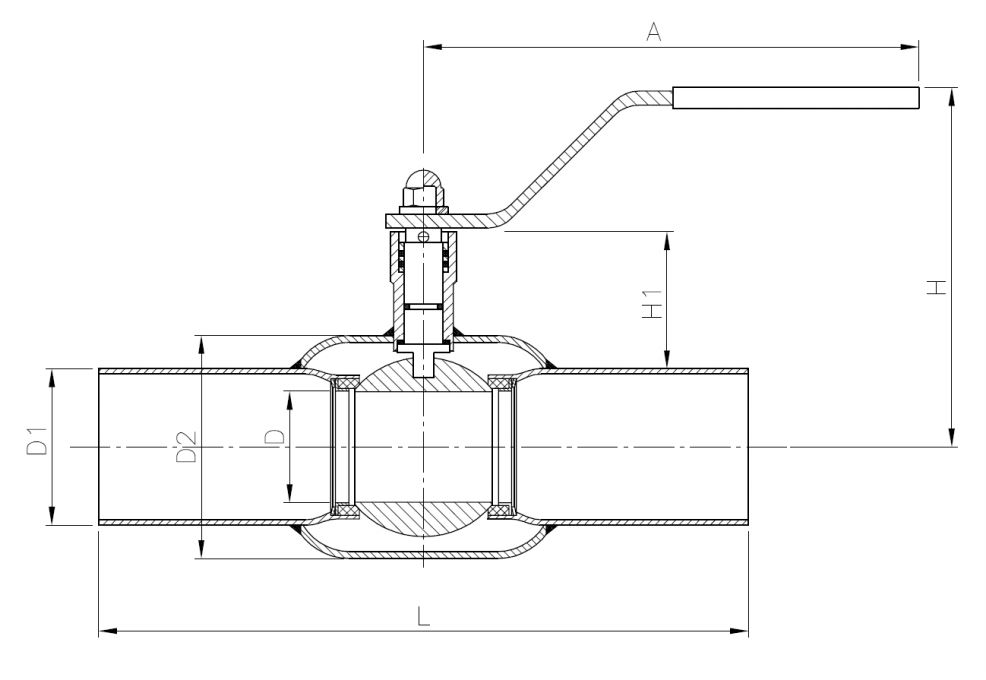 Suðulokar suða/suða 4"