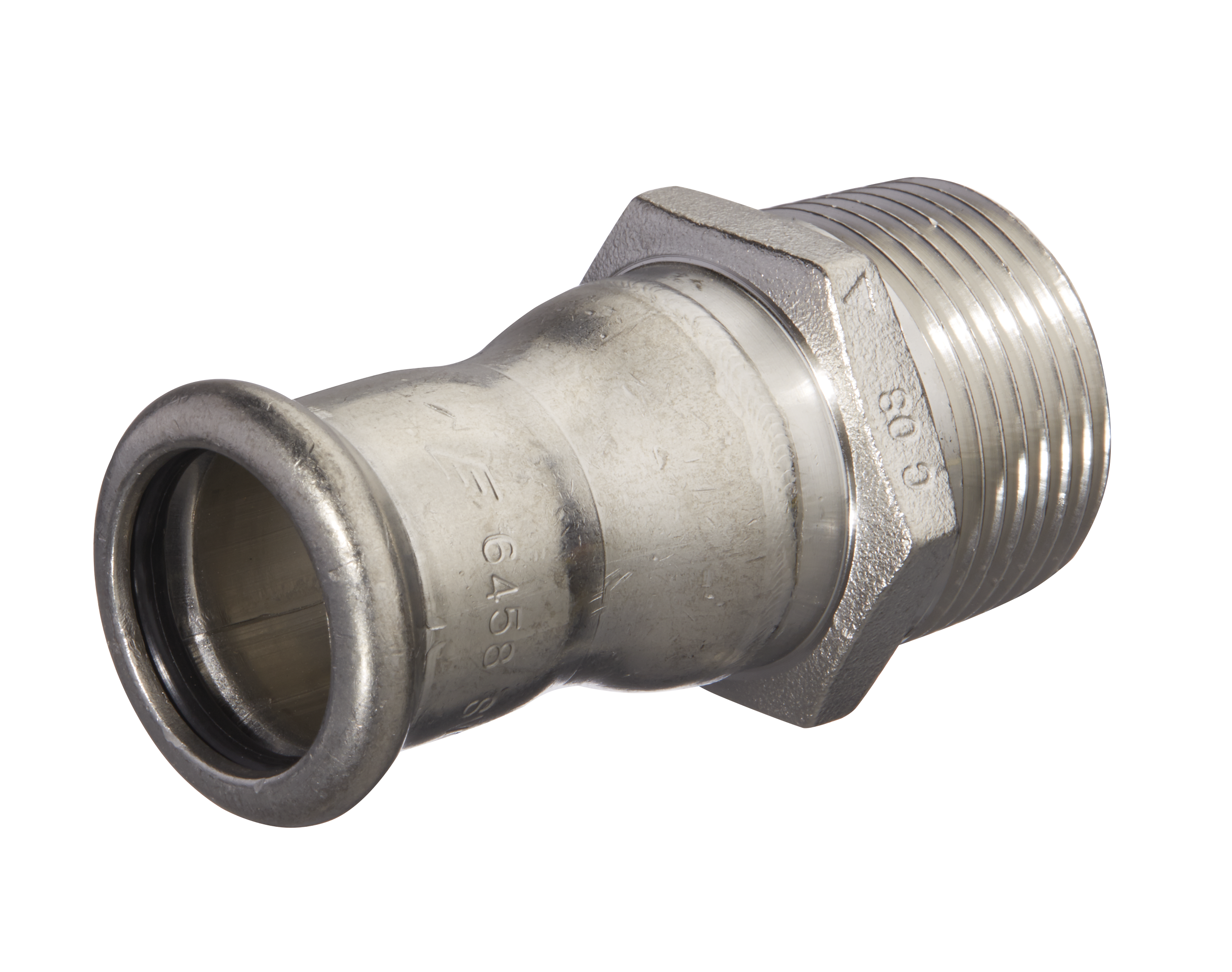 N-Tengi 15mm x 3/4" Ryðfrítt