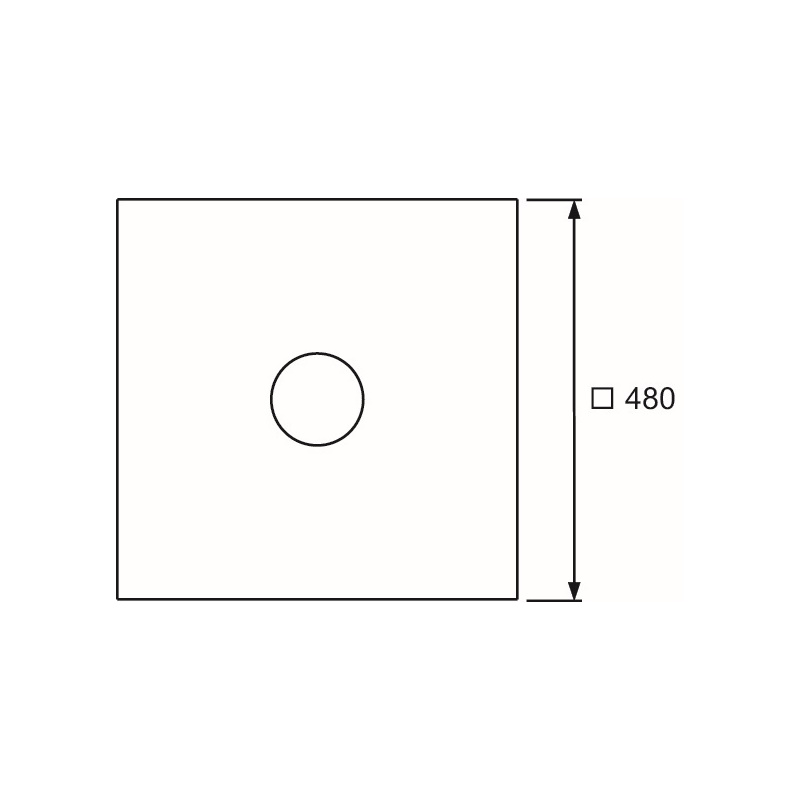 Dúkur fyrir TECE Drainpoint Seal System