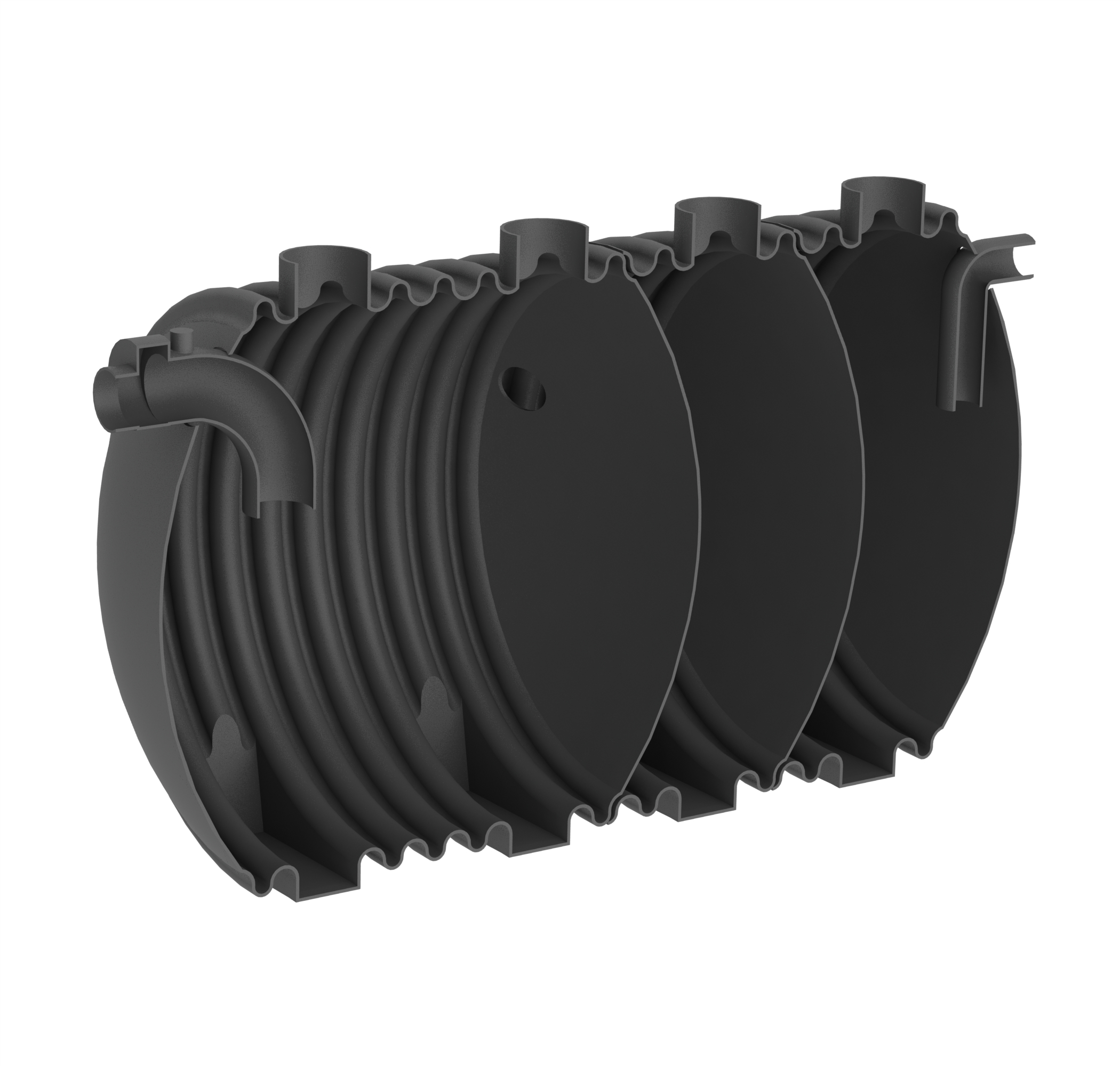 Rotþró 2600 lítr.án öndun-TILB