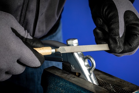 Þjöl, lykil 150mm (key file)