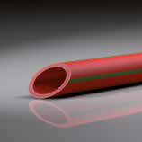 PPr FS rör 25 x 3,5 Rautt 5,8m