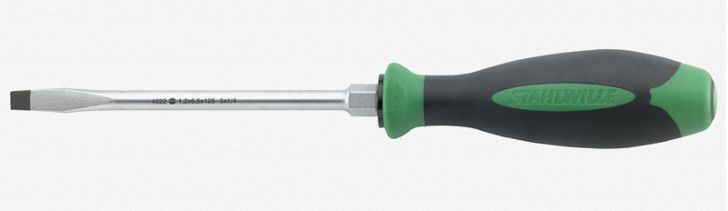 SCREWDRIVER DRALL+ 2C SLOTTED HEAD SCR. W. HEXAGON