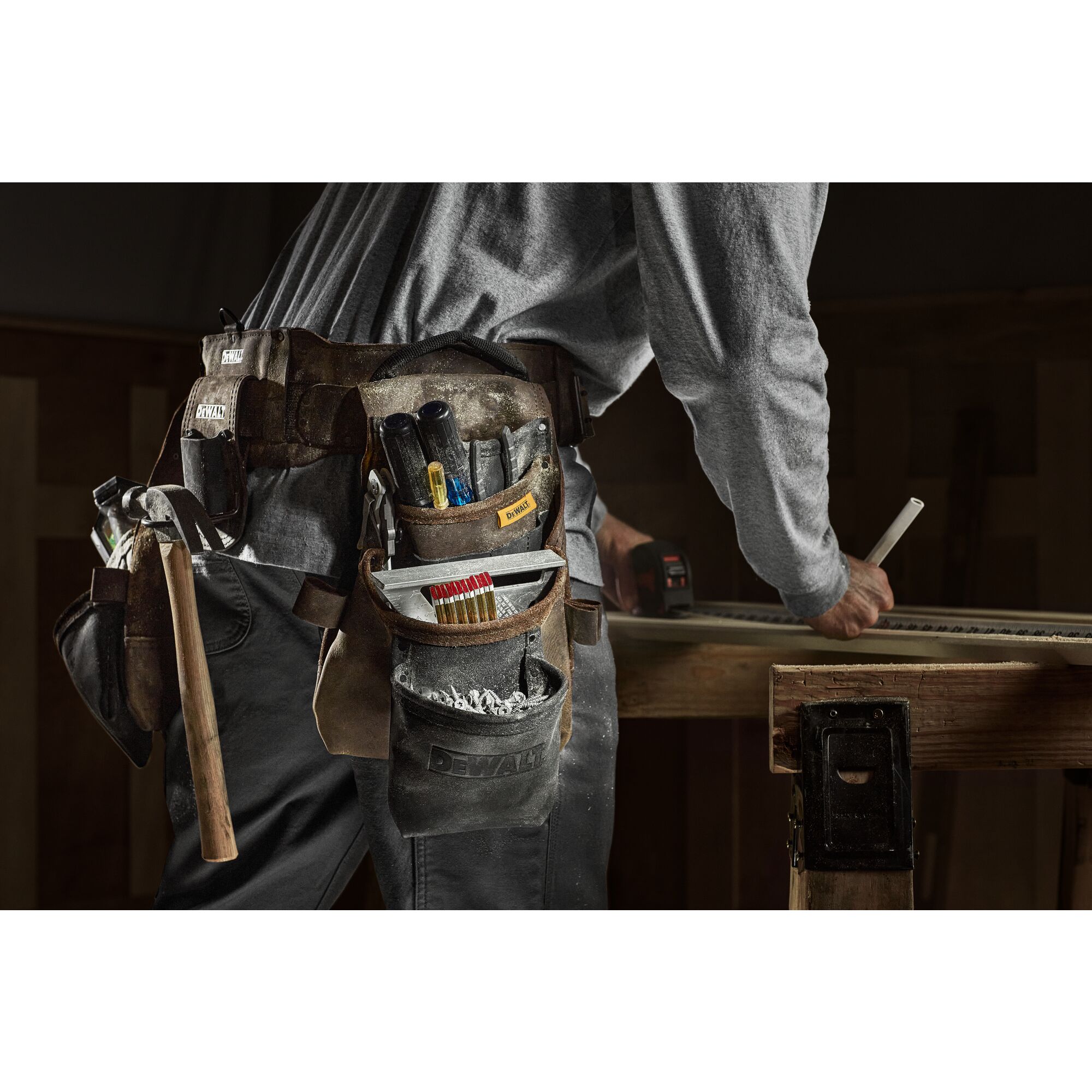 Smíðasvunta Leður Dewalt