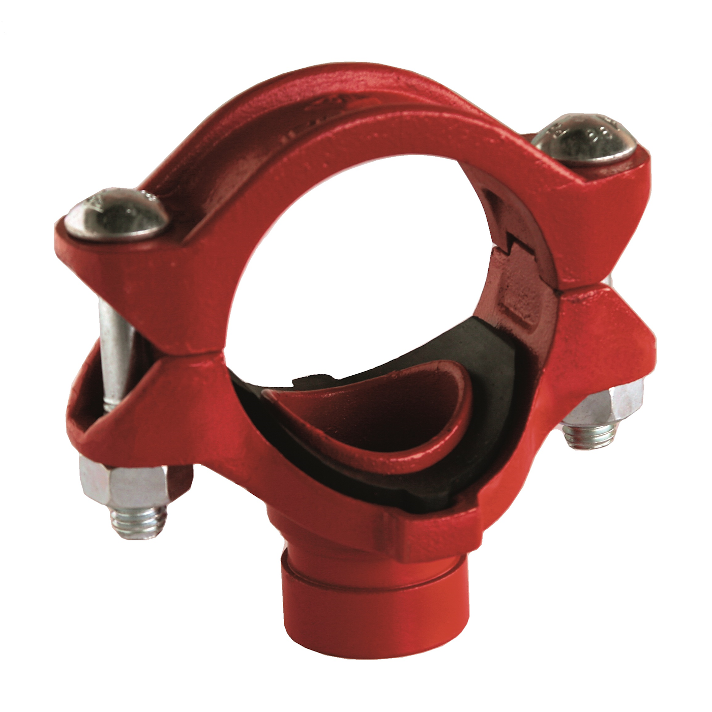 Gróp klemmuté 3" x 1'' rautt (ks)