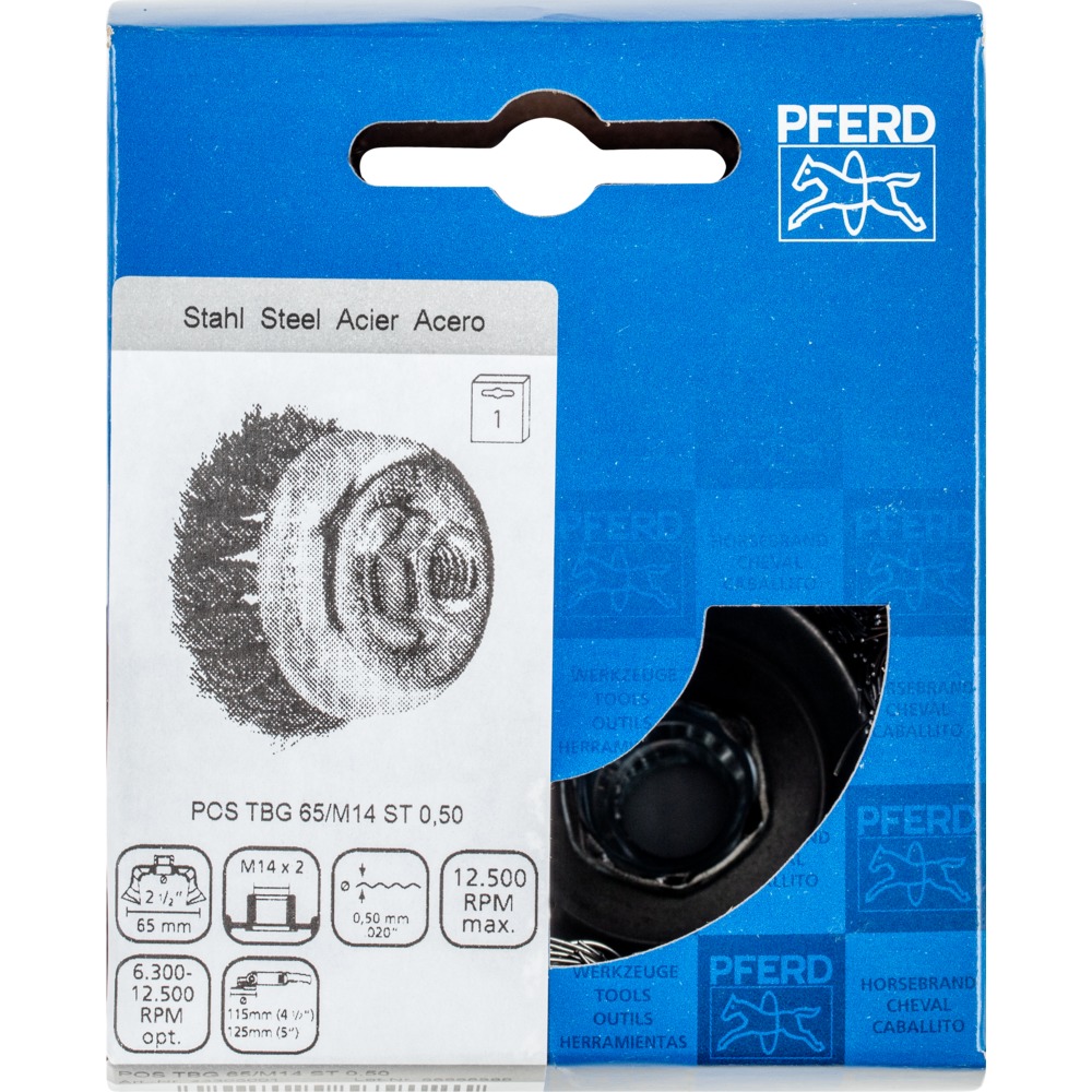 Bollavírskífa  65mm M14 Sn.