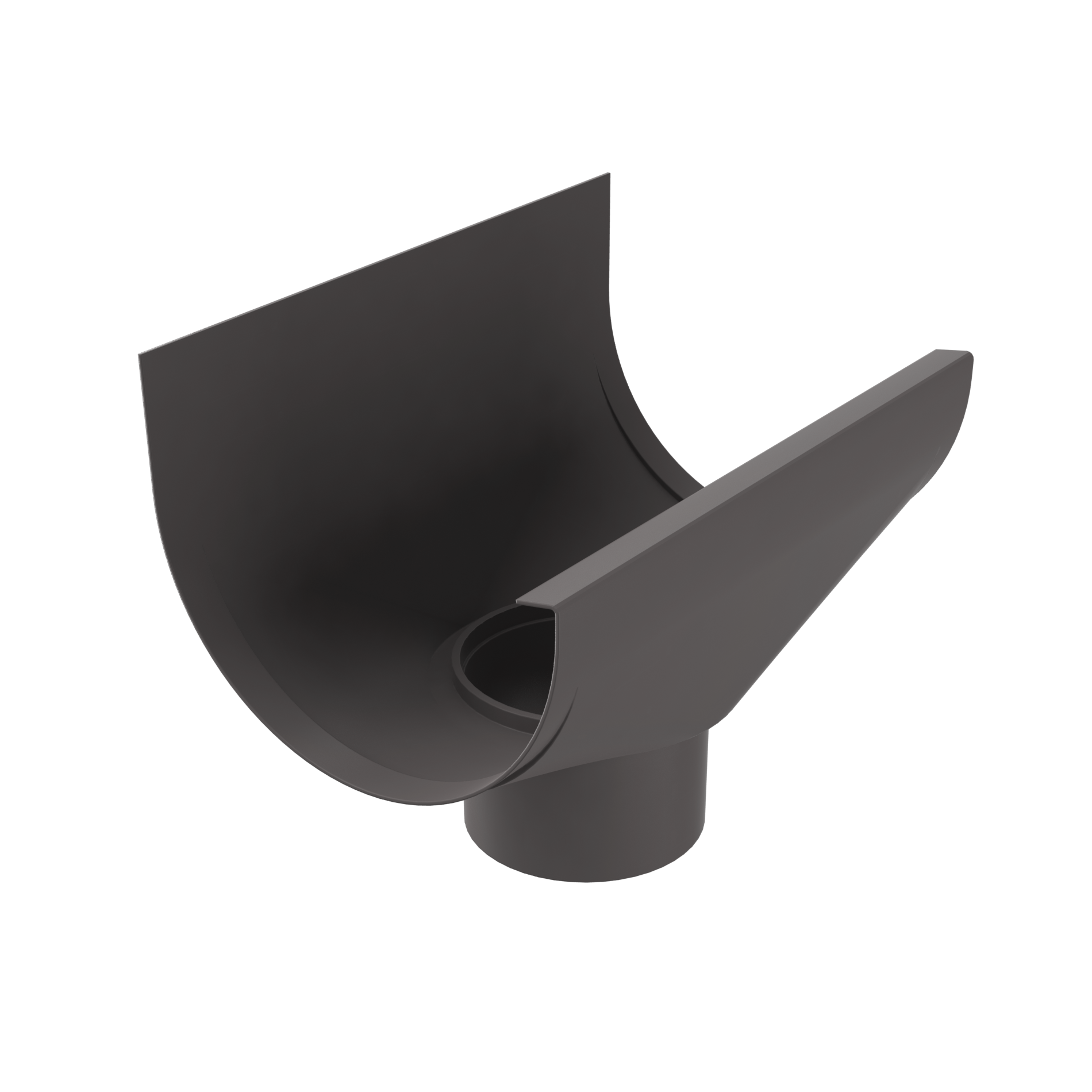 Stútur 70 beinn Dökk Grár