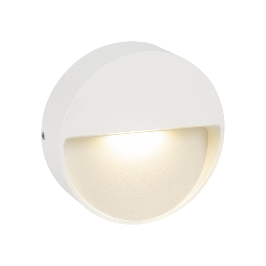 HOFFLIGHTS ATHENS 9 HVÍTT HRING 9W 740lm 830 215x36mm IP54 UTANÁL.
