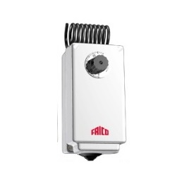 Hitastillir KRTV19 með slífu IP44 0-40°C