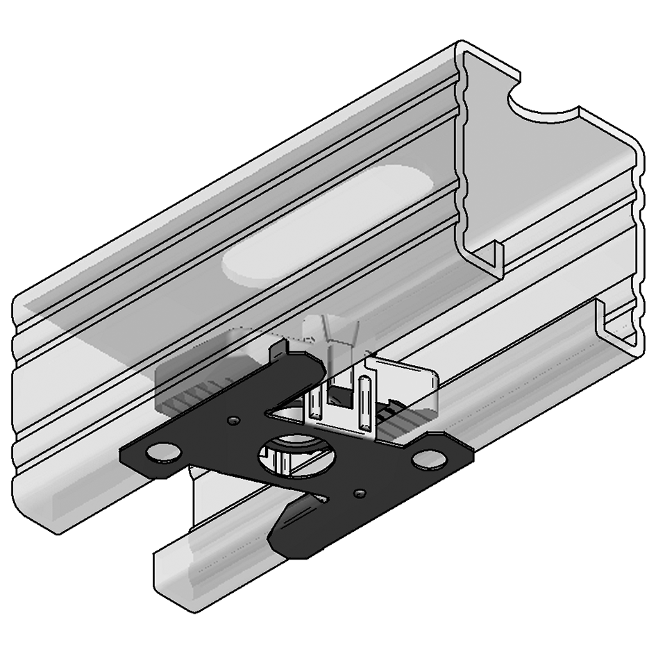 Brautarró quick M8 f/braut STEX 45 MP 36mm x 20mm galv (30)