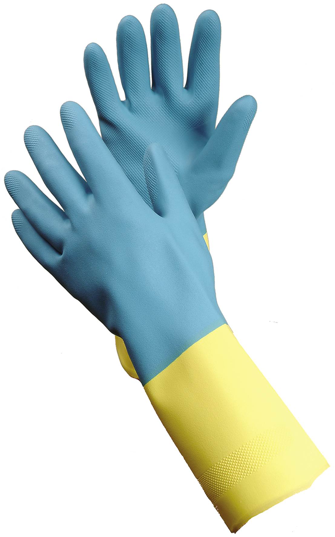 Efna og olíuþolnir gúmmíhansk