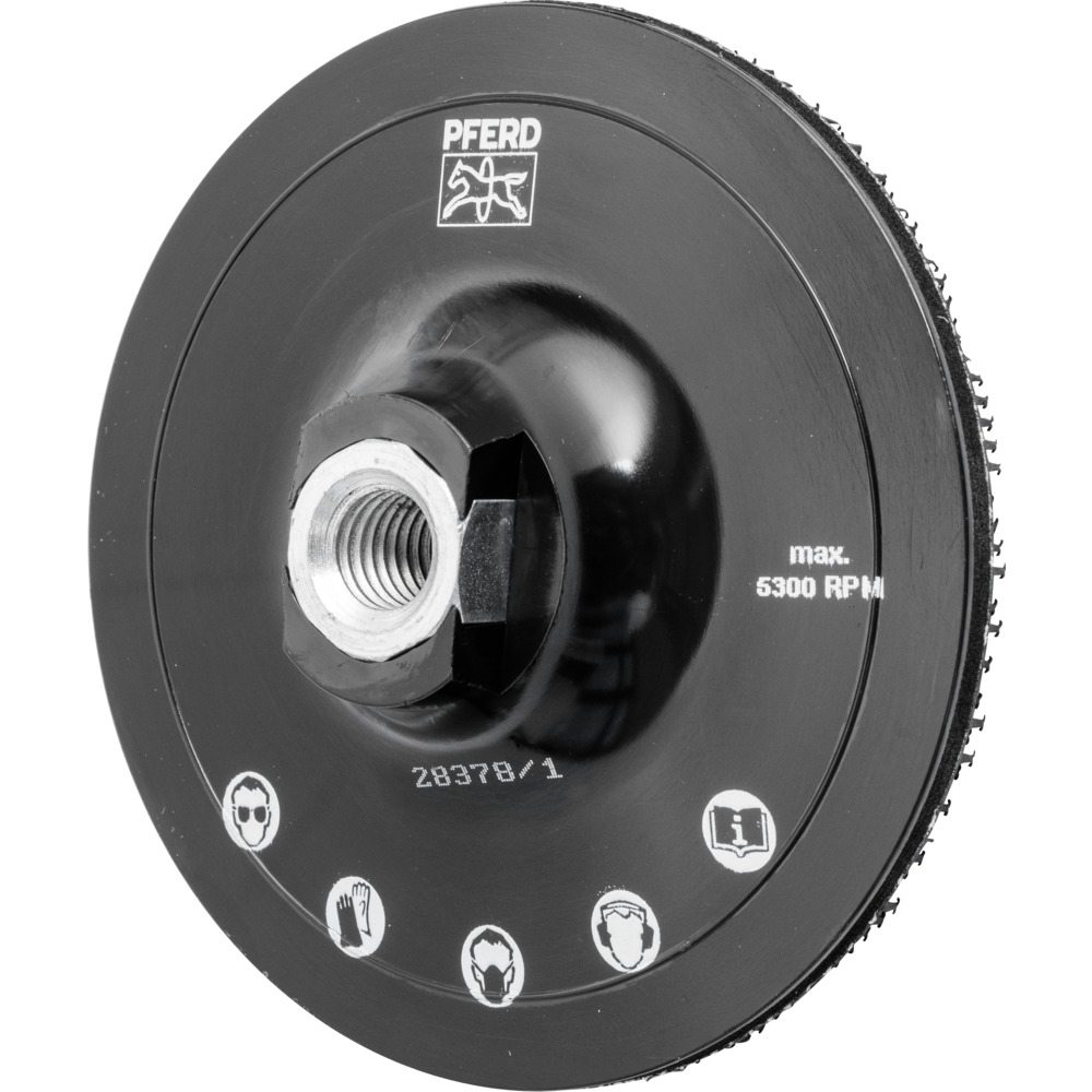 Haldari fyrir 115mm M14 franskur lás  flókaskífur