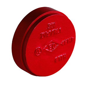 Gróp lok 2" rautt (ks)