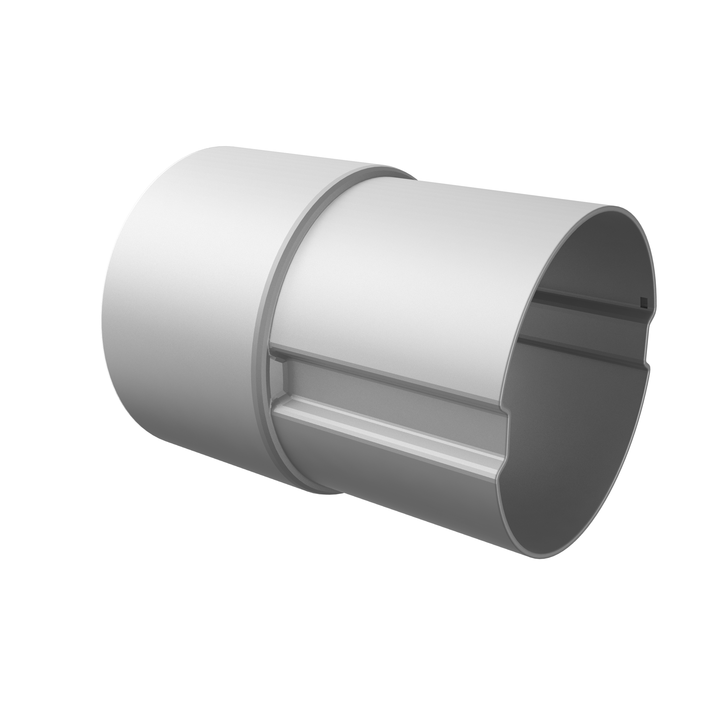 Niðurfallsmúffa 75/70 Silfur Grá