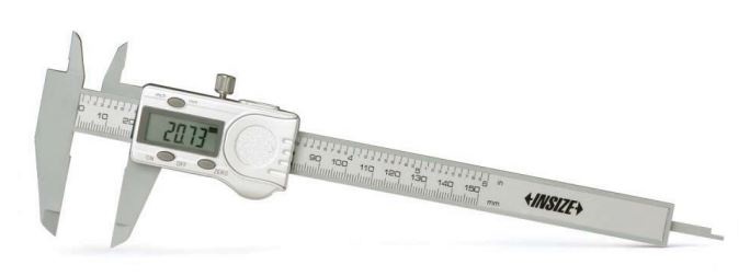 Stafrænt Rennimál 0-150mm PLAST