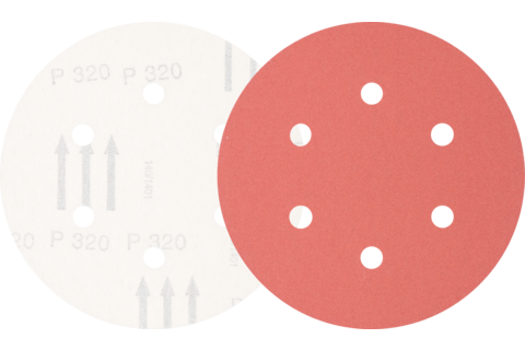 Fiberskífa 150mm 6 gata gr320