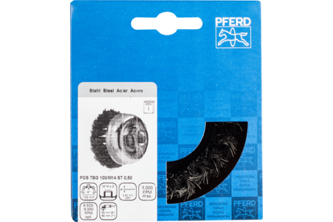 Bollavírskífa 100mm M14 Sn.