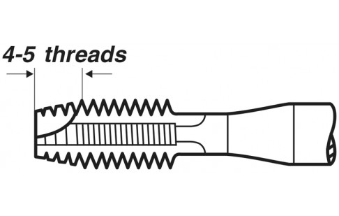 Vélsnittappi og bor saman í pakka 14mm