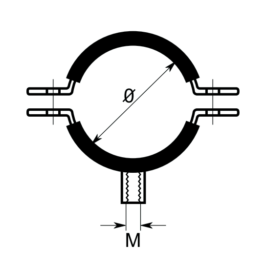 RYÐF.FESTA.11/2" M/GÚMÍ