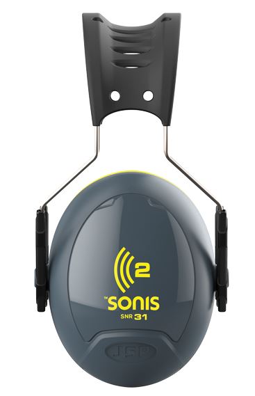 Heyrnahlífar Sonis2 (SNR 31) grá/gular