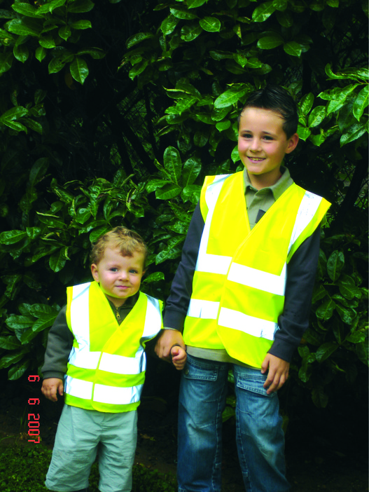 Öryggisvesti, gult  4/6