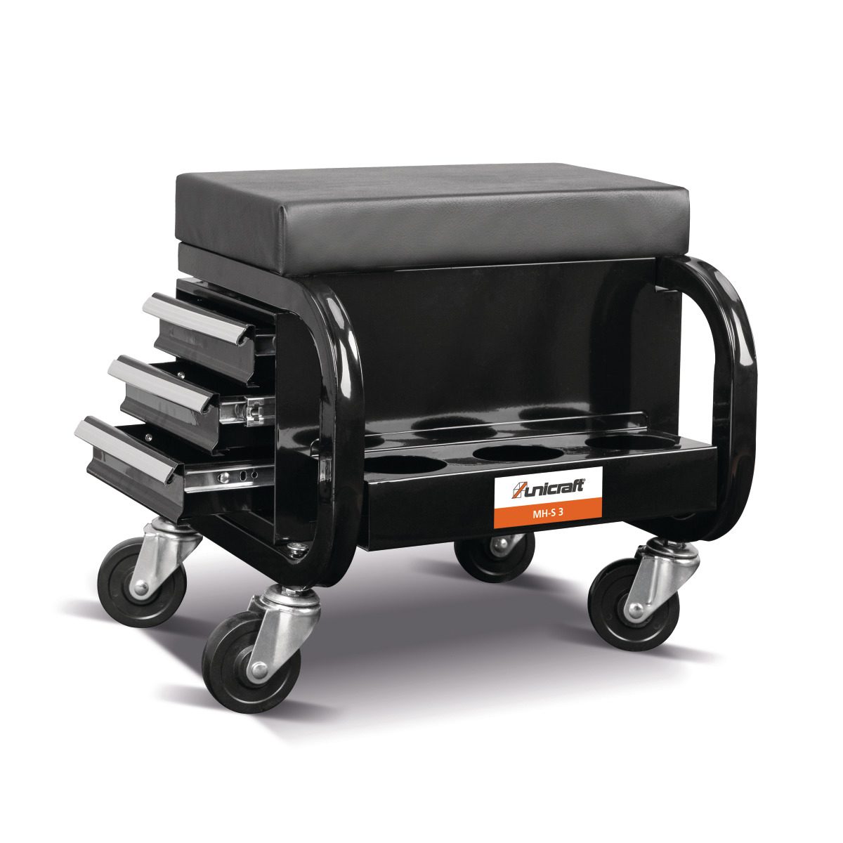 Vinnustóll með skúffum