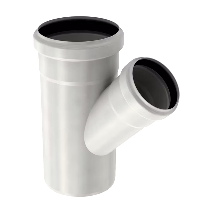 Grein 110/50/45° ryðfrí