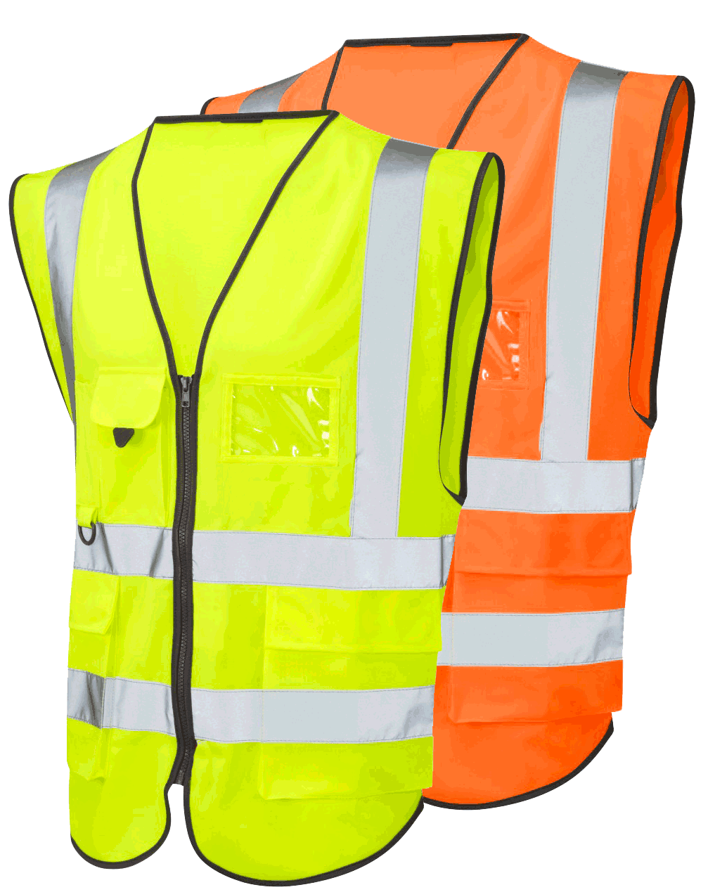 SÝNILEIKAVESTI GUL M/RENNIL. & VASA L