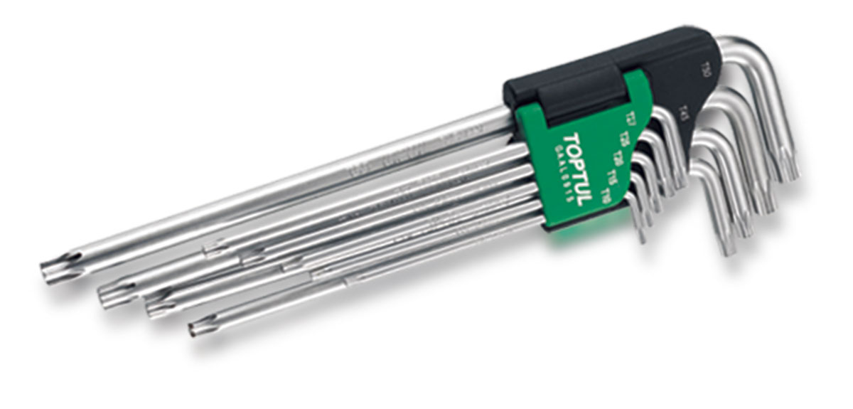 Torx Sett T10-T50 m/gati