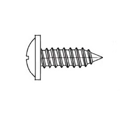 Boddýskrúfa m.breiðum haus 4,2x13