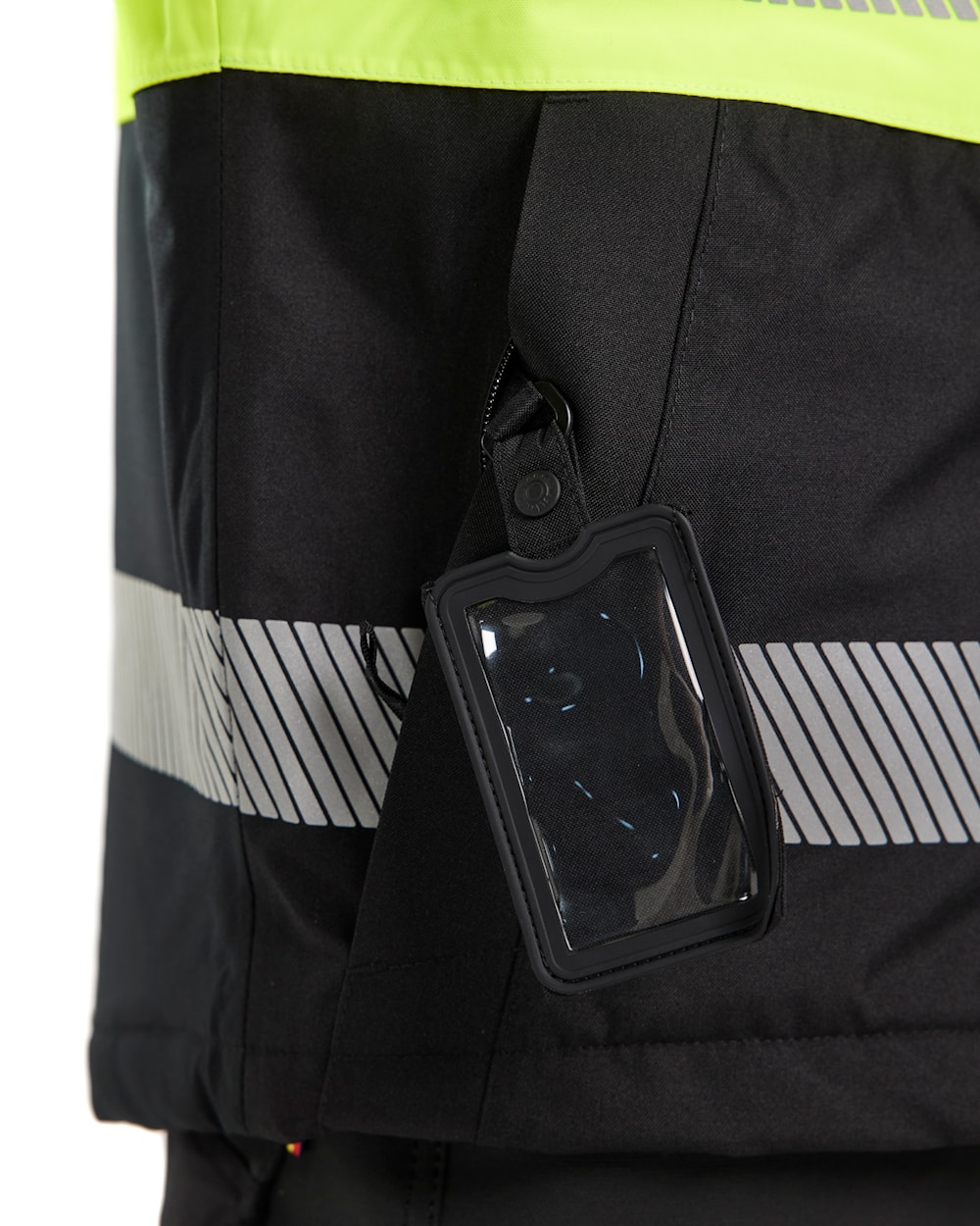 KULDAÚLPA EN471 CLASS 1 GUL/SV. 3XL