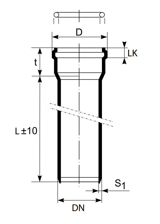 ULTRAdb RÖR 50x250MM