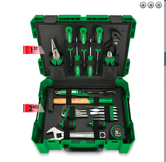 Verkfærataska 104 stk